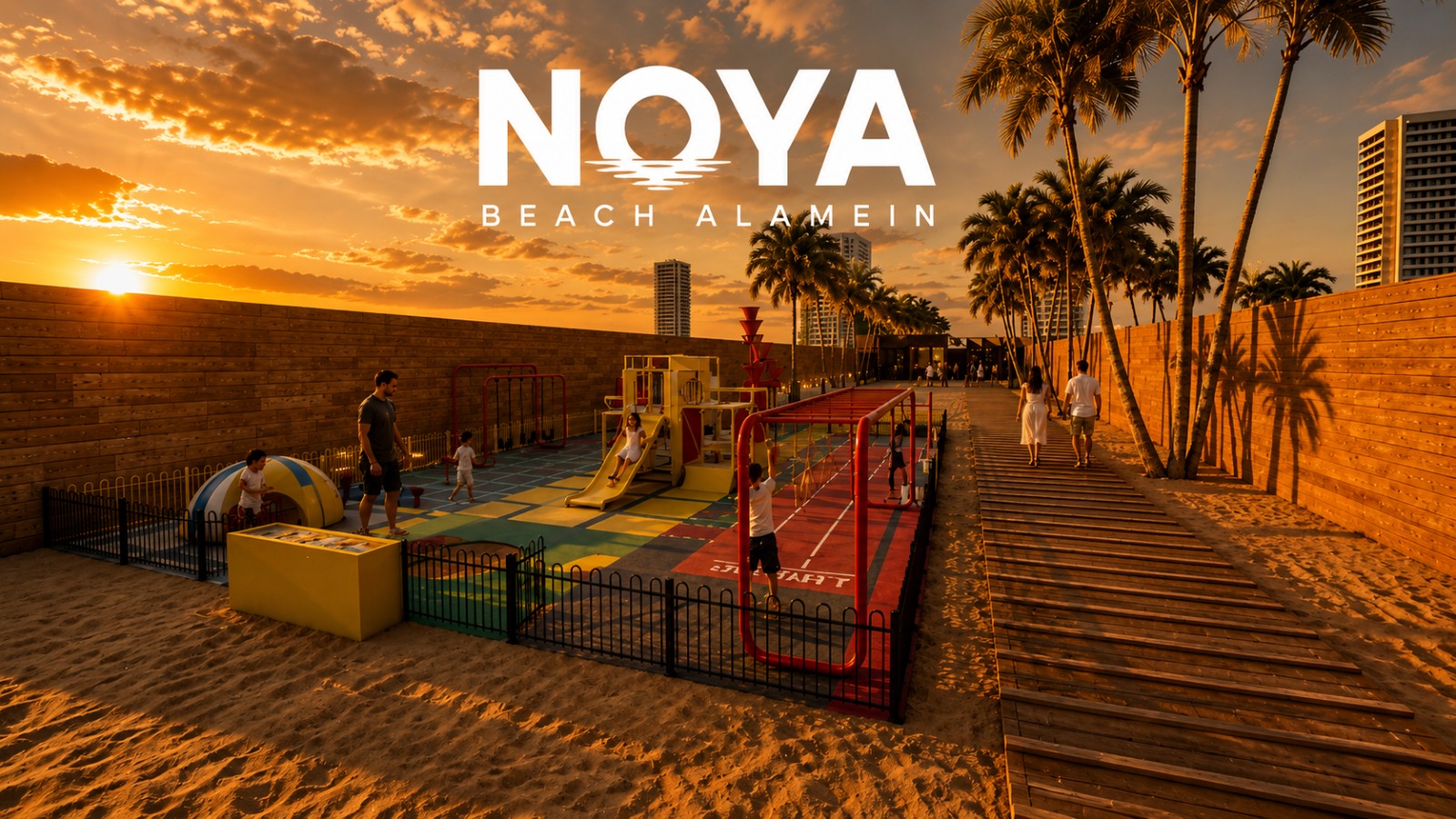 Noya Beach view