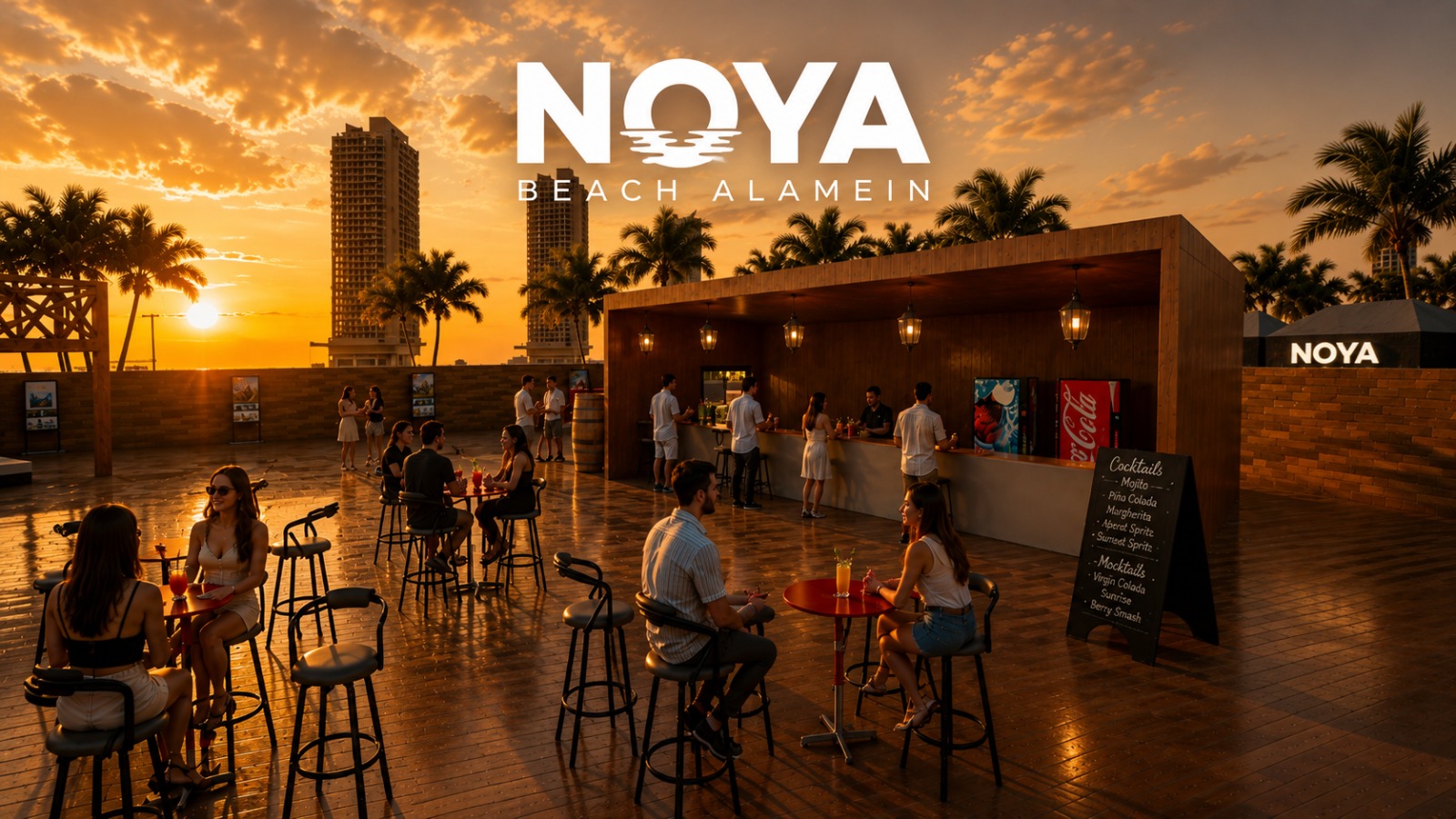 Noya Beach seating